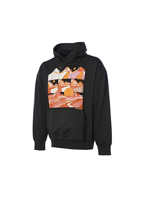 Hummel Hmlbenoit Hoodie Erkek Günlük Sweatshirt 921843-2001 Siyah