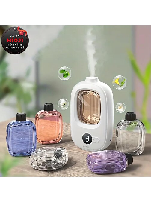 Mioji Mio Smell 2x Aromaterapi Şarjlı Yeni Nesil Otomatik Oda Kokusu Makinesi - Lavanta