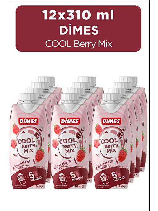 Dimes Cool Berry Mix 310 ML 12'Li Paket