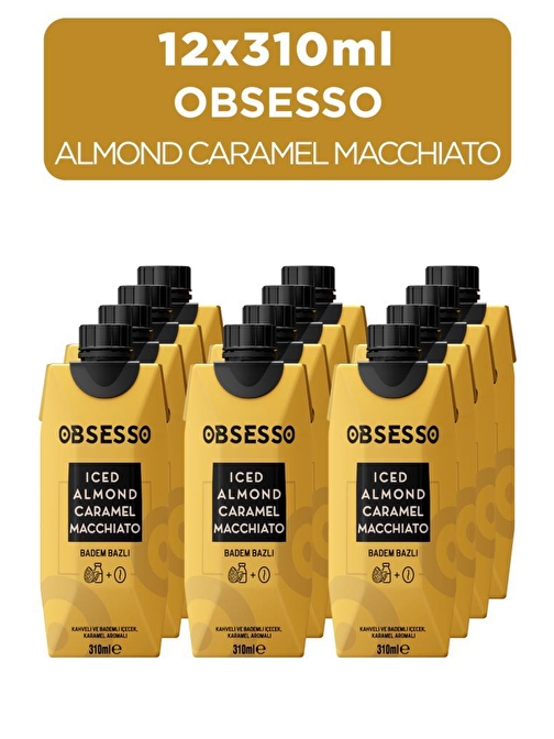 OBSESSO Almond Caramel Macchiato 12x310 Ml