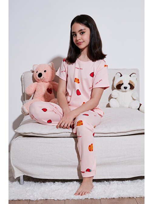 Lela Kız Çocuk Pijama Takımı 6651002