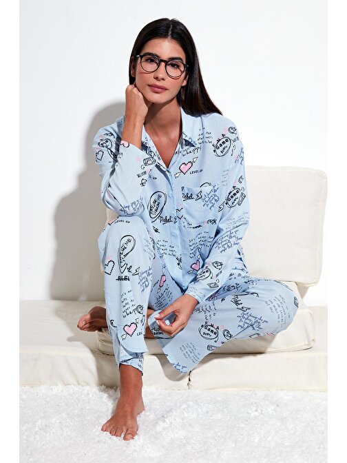 Lela Bayan Pijama Takımı 6110014