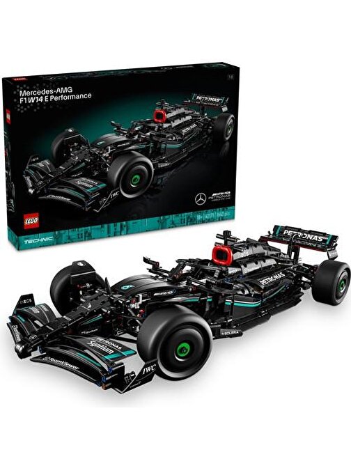 LEGO® Technic Mercedes-Amg F1 W14 E Performance 42171 - Yetişkinler Için Koleksiyonluk Yaratıcı Yarış Arabası Modeli Yapım Seti (1642 Parça)