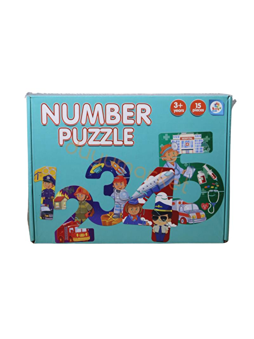Laço Numara Puzzle Meslekler LC7478