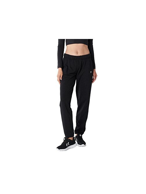 Hummel Hmlt-Ic Icona Sweatpants Kadın Günlük Eşofman Altı 931895-2001 Siyah