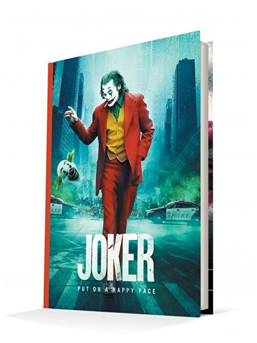 Deffter Joker Çizgili 96 Yaprak Sert Kapak Defter