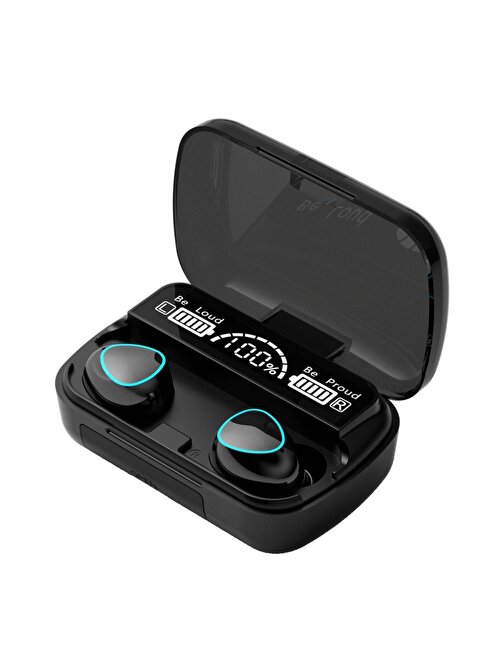 mwx teknoloji M10 Bluetooth kablosuz kulaklık Bluetooth 5.1 Kulakiçi Kulaklık - Siyah