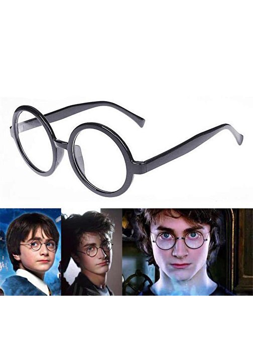 Siyah Çerçeveli Harry Potter Gözlüğü (3877)