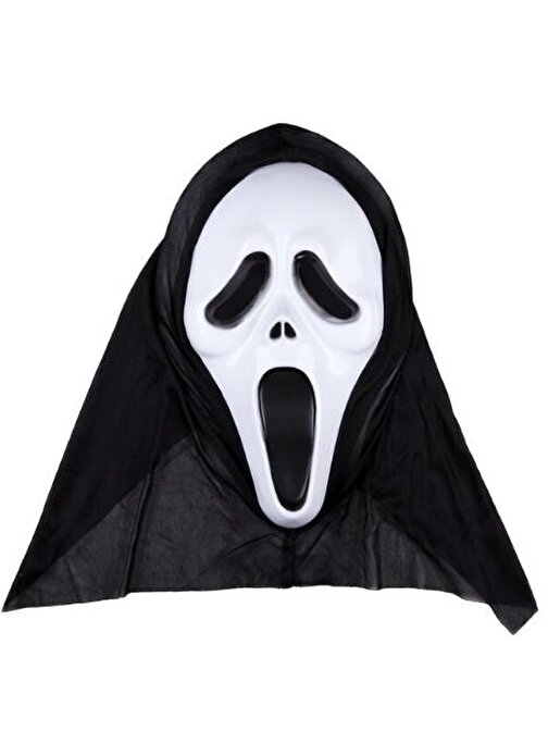 Kapşonlu Çığlık Maskesi Scream Maskesi (3877)