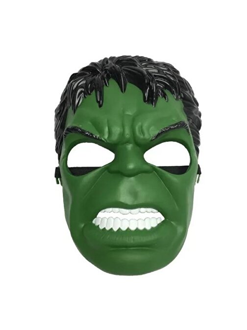 Yeşil Renk Süper Kahraman Dev Adam Hulk Maskesi (3877)
