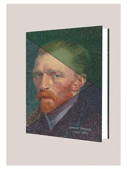 Deffter Vincent Van Gogh (1853-1890) Çizgili 96 Yaprak Sert Kapak Defter