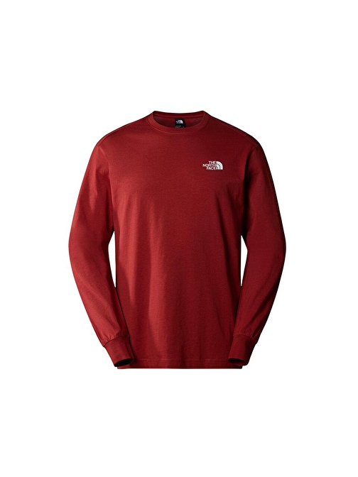 The North Face M Outdoor Graphic L/S Erkek Outdoor Sweatshirts NF0A880VPOJ1 Kırmızı