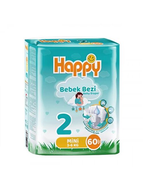 Happy Bebek Bezi Mini 2 No 60 lı