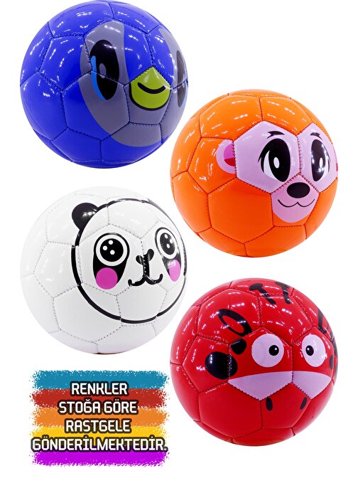 Hentbol Topu Renkli Parlak Katman Çocuk Mini Futbol Topu No:1 İç Mekan Minik Top