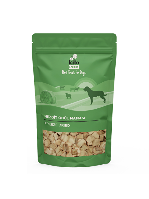 Kito Freeze Dried Mezgit Ödül Maması 30 gr (Köpekler için)