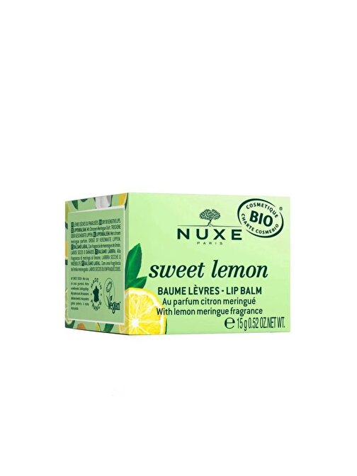 Nuxe Sweet Lemon Lip Balm 15 GR Nemlendirici Dudak Bakım Kremi