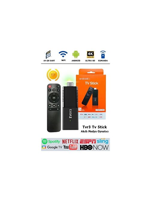 Torima Siyah Ultra Hd Android Tv Box 4k Android Tv Box Tv Stick Medya Oynatıcı Smart Tv Wifi