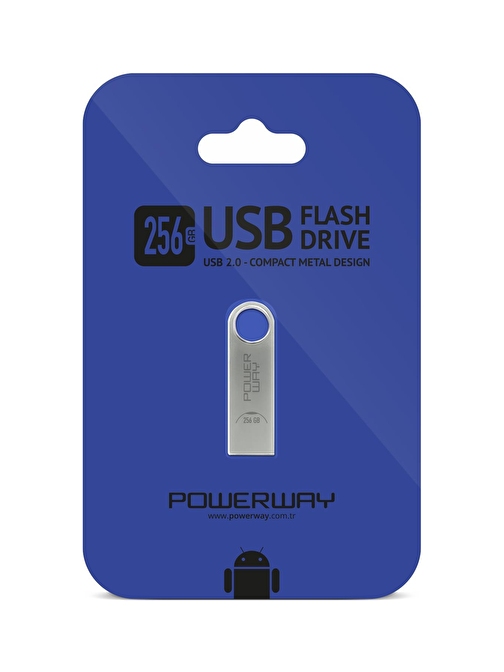 Powerway 256 Gb Metal Flash Bellek Metal Tasarım Usb Bellek The Latest Tecnology Data Traveler