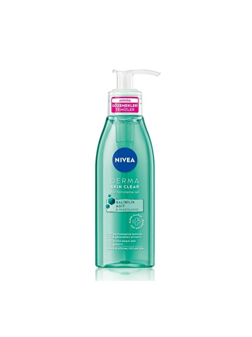 Nivea Derma Skin Clear Sivilce Karşıtı Yüz Temizleme Jeli 150ml