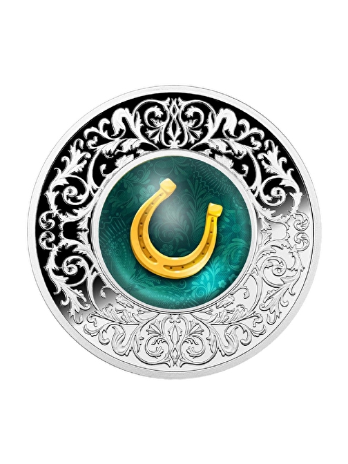 Horseshoe Lucky Charms 2023 17.5 Gram Gümüş Sikke Coin (999)