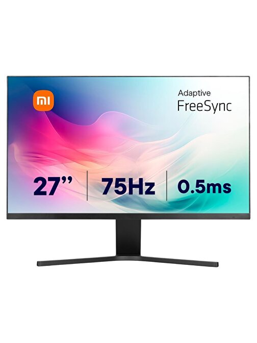 Xiaomi 27" RMMNT27NF 75Hz 0.5ms (VGA+HDMI) Adaptive Full HD Monitör