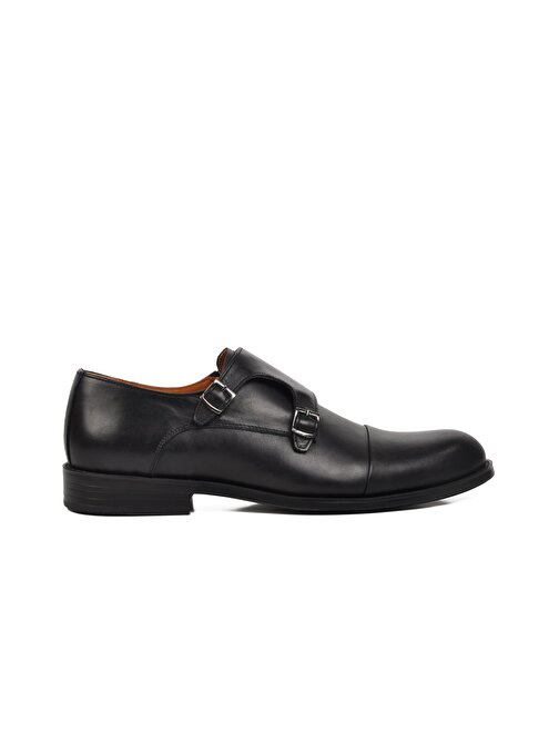 Ayakmod Premium 33253 Siyah Hakiki Deri Erkek Klasik Ayakkabı