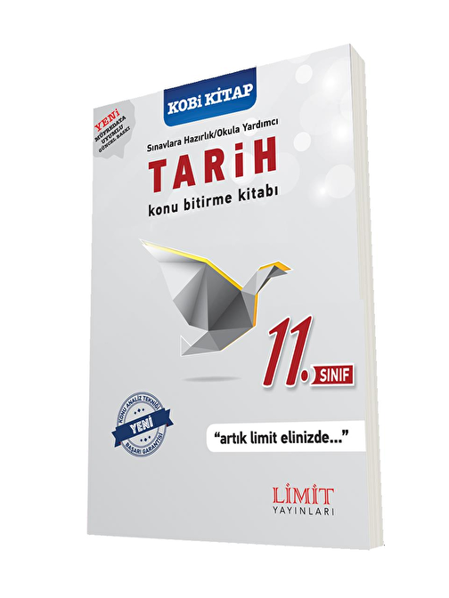 11.Sınıf Tarih Konu Bitirme Kitabı Limit Yayınları