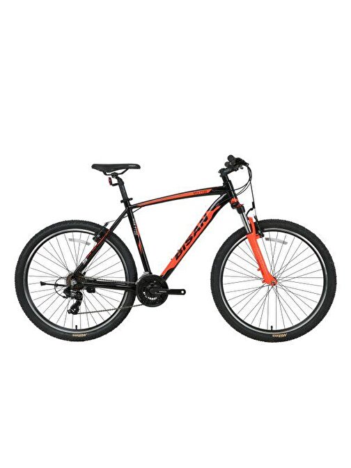 Bisan MTX 7100 26Jant 19Kadro  21 Vites Bisiklet 48 cm - Siyah Kırmızı
