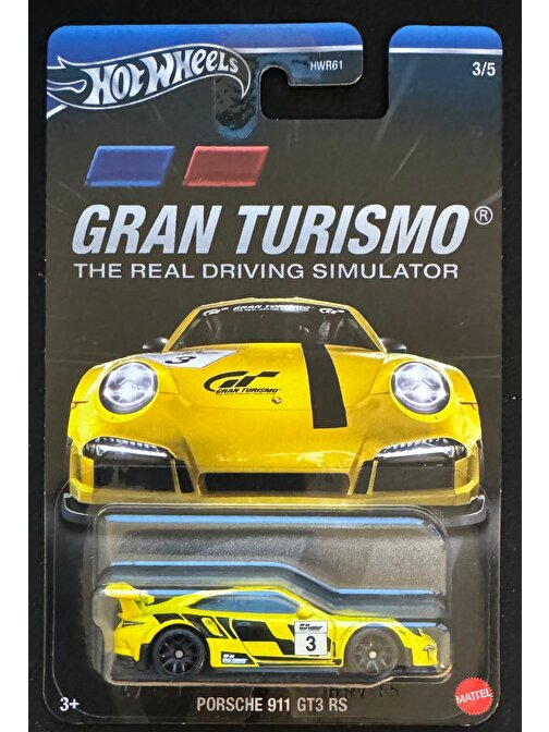 Hot Wheels Gran Turismo Porsche 911 GT3 RS HRV65