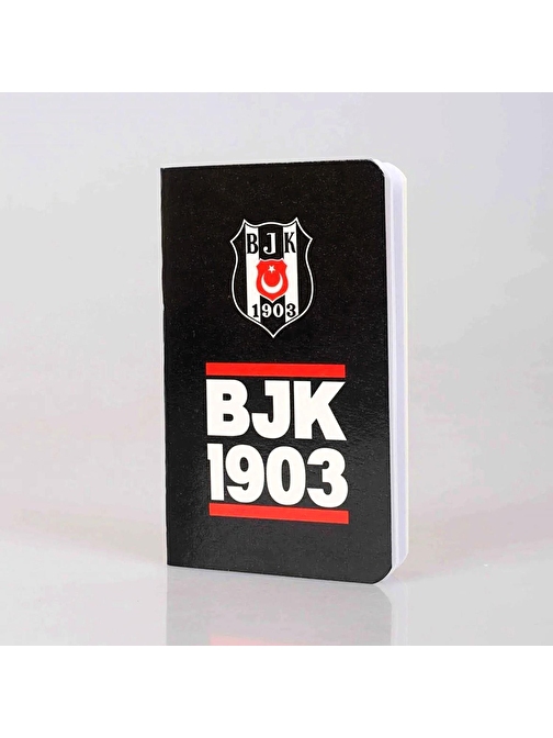 Beşiktaş 8x13 32 Yaprak Karton Kapak Tel Dikiş Bloknot Çizgili (463746)