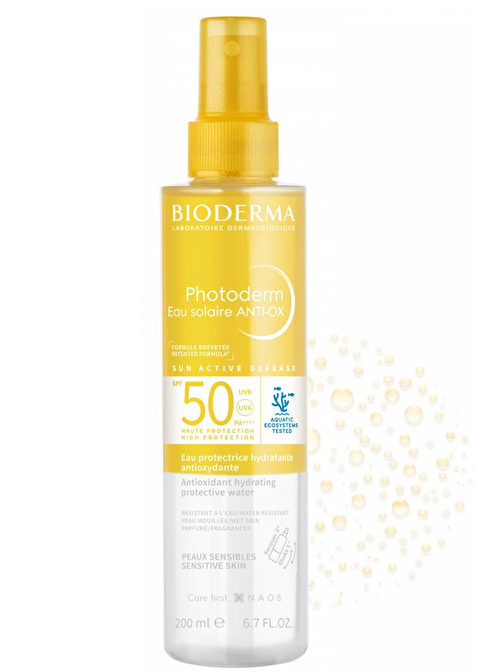 BIODERMA Photoderm Eau Solaire Anti-Ox SPF50 200 ml