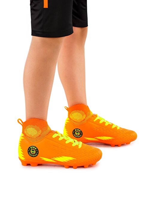 Kiko Kids 142 FKP Boğazlı Krampon Çim Saha Erkek Çocuk Futbol Ayakkabı