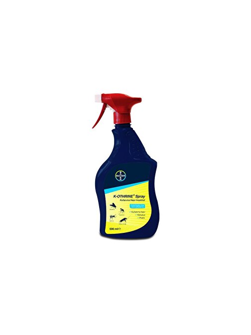 BAYER K-OTHRINE 500ML SIVI HAŞERE İLAÇ SPREY KOKUSUZ İNTEKTİSİT (3877)