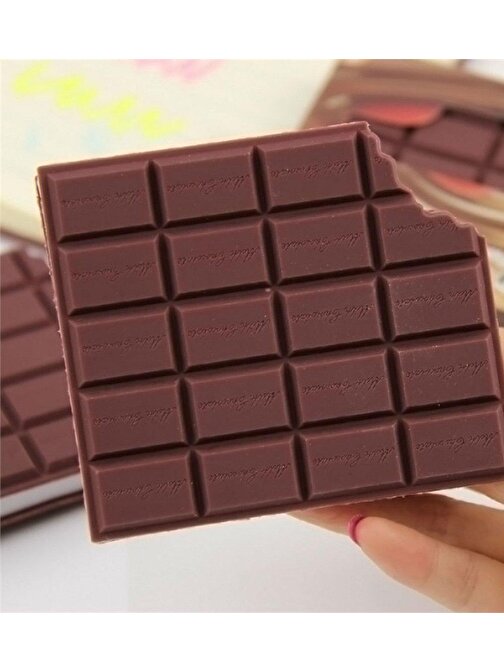 Çikolata Şekilli Çikolata Kokulu Not Defteri