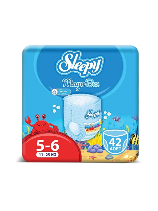 Sleepy Mayo KÜLOT Bez 6 Numara Xlarge 3'LÜ PAKET 42 Adet