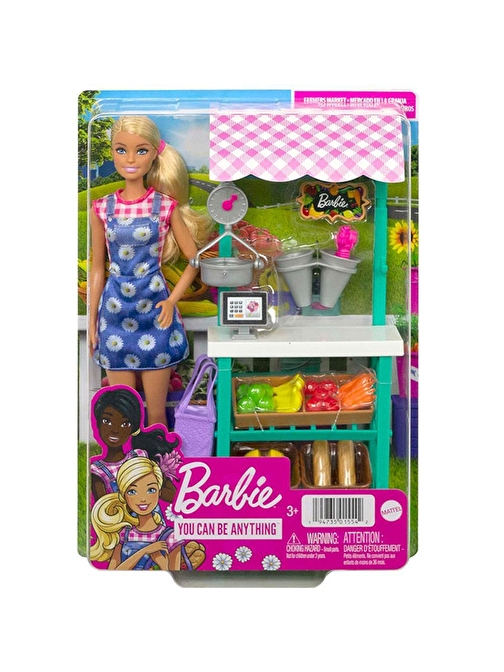 Barbie Çiftçi Pazarı Oyun Seti HCN22