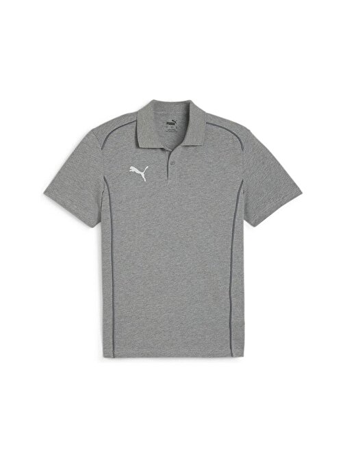 Puma Teamfinal Casuals Polo Erkek Futbol Antrenman Polo Tişörtü 65853533 Gri