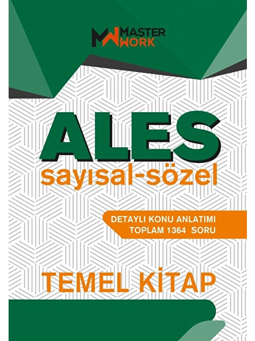 ALES Temel Kitap / Sayısal-Sözel Detaylı Konu Anlatımı