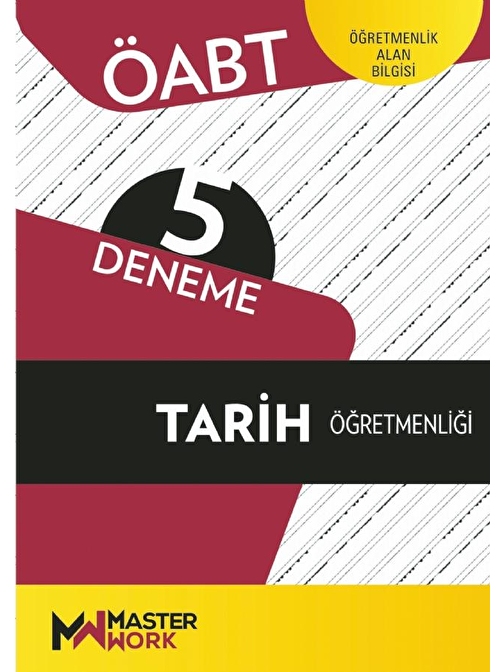 ÖABT - TARİH ÖĞRETMENLİĞİ - 5 Deneme