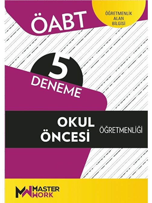 ÖABT - OKUL ÖNCESİ ÖĞRETMENLİĞİ - 5 Deneme