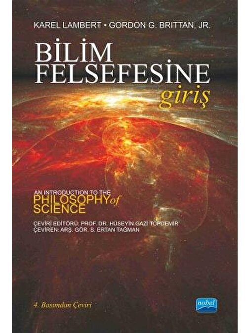 BİLİM FELSEFESİNE GİRİŞ / An Introduction To The Philosophy Of Science