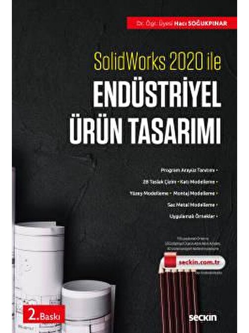 Solidworks 2020 ile Endüstriyel Ürün Tasarımı Taslak Çizim – Ürün Tasarımı – Örnekler ve Montaj