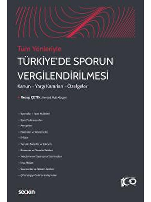 Tüm YönleriyleTürkiye&#39;de Sporun Vergilendirilmesi Kanun – Yargı Kararları – Özelgeler