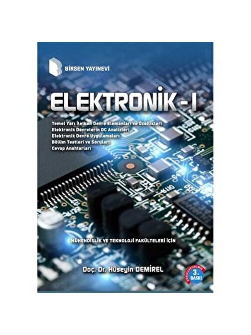 Elektronik 1 / Doç. Dr. Hüseyin Demirel
