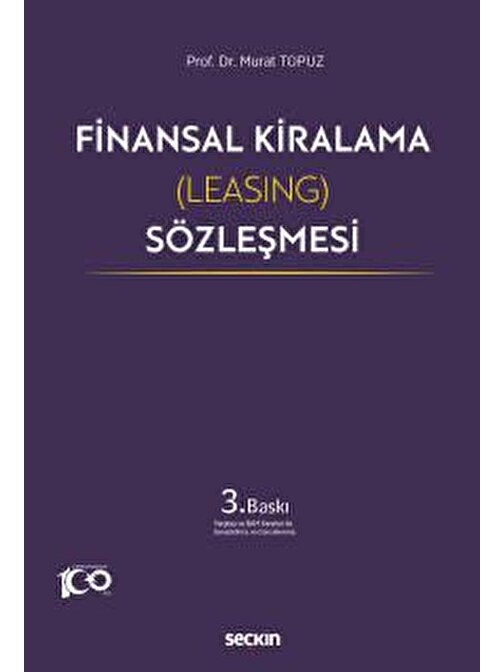 Finansal Kiralama &#40;Leasing&#41; Sözleşmesi