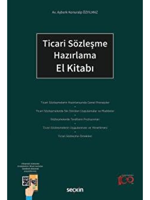 Ticari Sözleşme Hazırlama El Kitabı