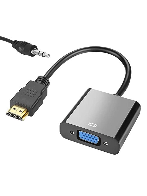 FULLY G-537L HDMI TO VGA ÇEVİRİCİ ADAPTÖR SES ÇIKIŞLI