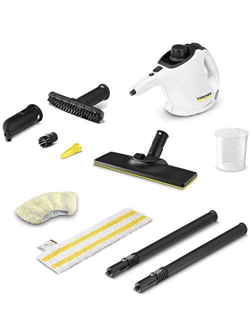 Karcher SC 1 EasyFix 3 Bar 1200 W Buharlı Temizlik Makinesi - Beyaz