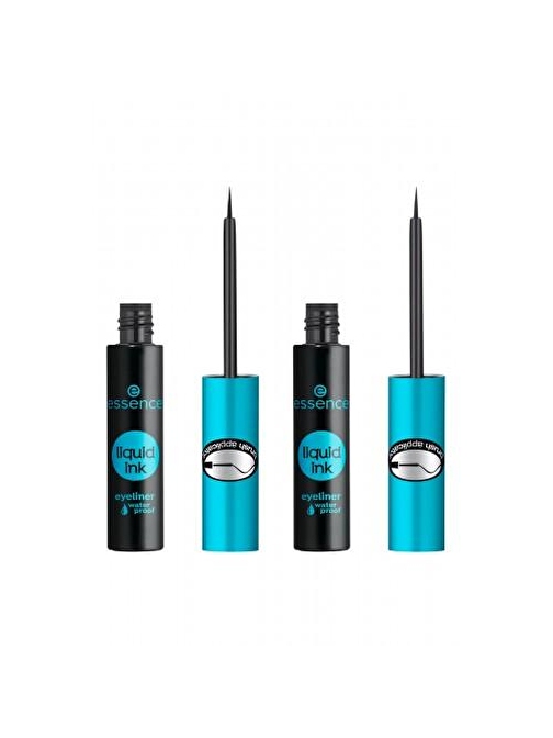 Essence Suya Dayanıklı Liquid Ink Eyeliner x 2 Adet