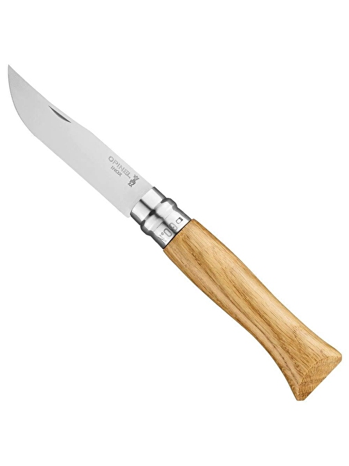 Opinel OP-002424 No 9 Paslanmaz Çelik Katlanır Bıçak,Açık Bej